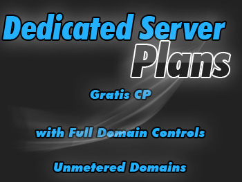 Affordable dedicated servers package